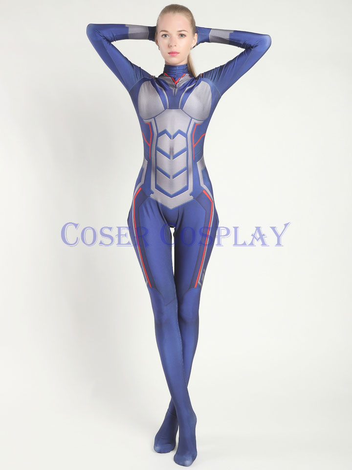 Wasp Janet van Dyne Cosplay Costume Halloween 0827